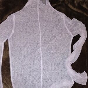 Lavender Mesh Blouse